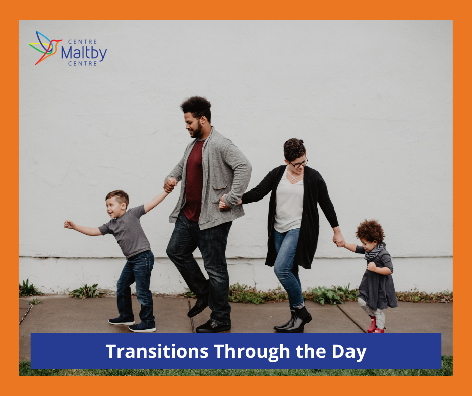 Maltby centre - autism services - transition through the day - transitions through the day