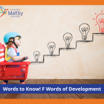 Maltby centre - words to know! F words of development - 2024 ads 14