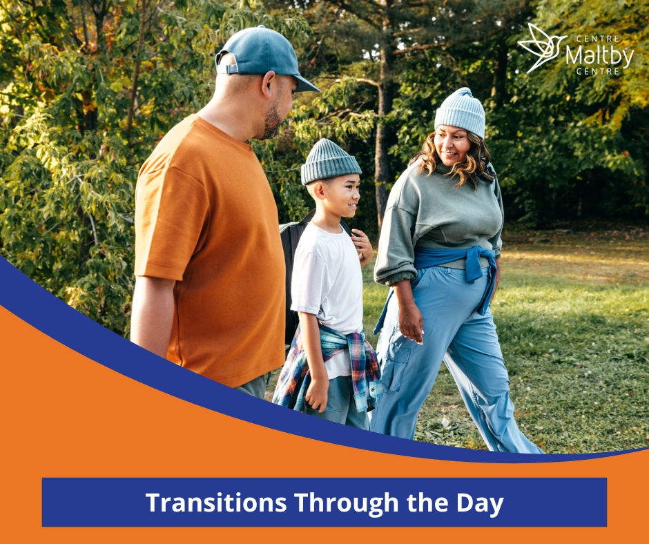 Maltby centre - autism services - transition through the day - transitions through the day