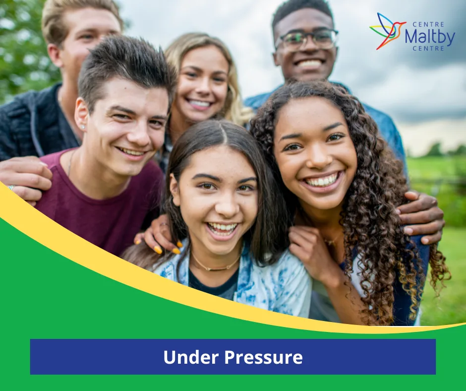 Maltby centre - mental health - under pressure teen group (ages 12 - 15) - under pressure png