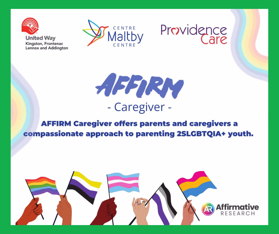 Maltby centre - caregiver workshops - affirm caregiver